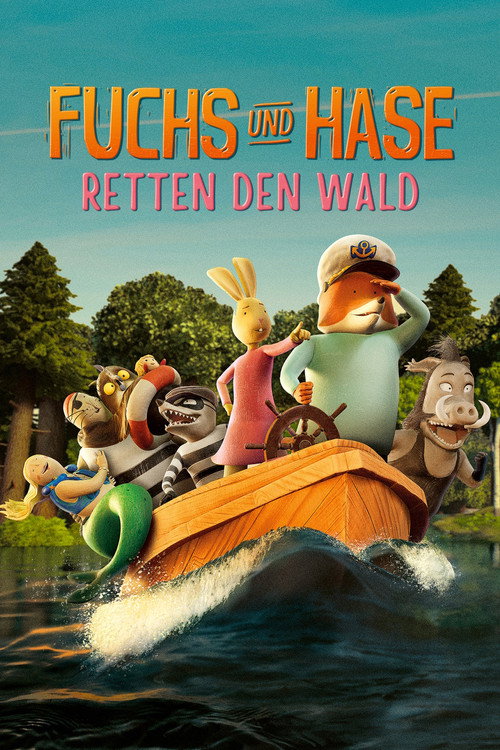 Filmposter: FUCHS UND HASE RETTEN DEN WALD