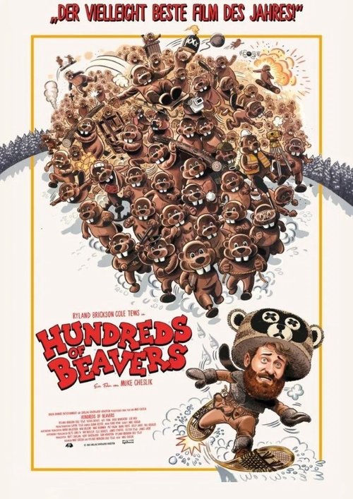 Filmposter: HUNDREDS OF BEAVERS