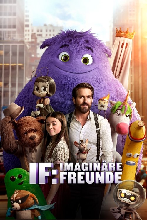 Filmposter: IF: IMAGINÄRE FREUNDE